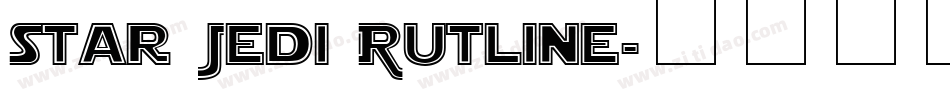 Star Jedi Outline字体转换